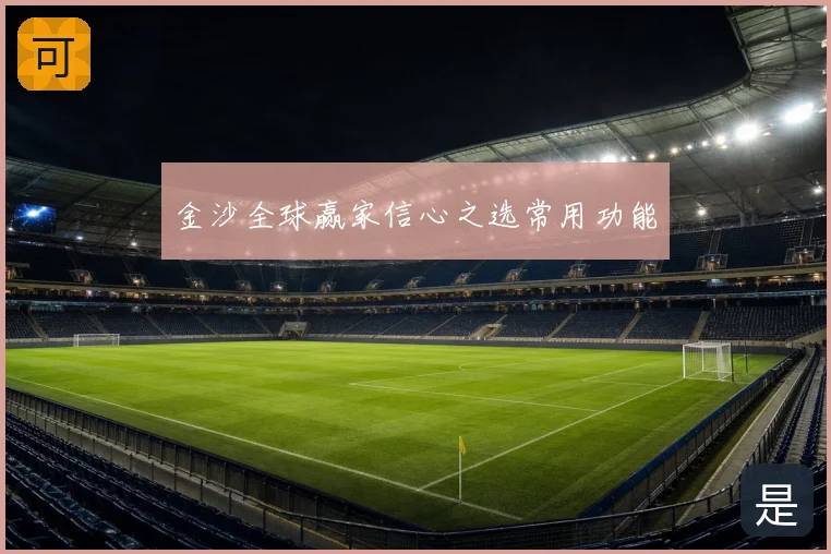 金沙全球赢家信心之选常用功能